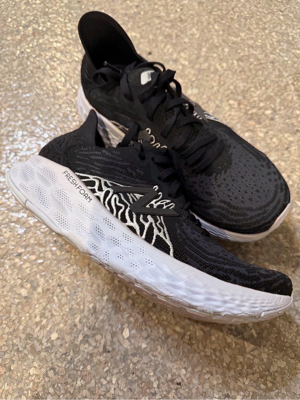 New Balance Black and White Women's Sneakers